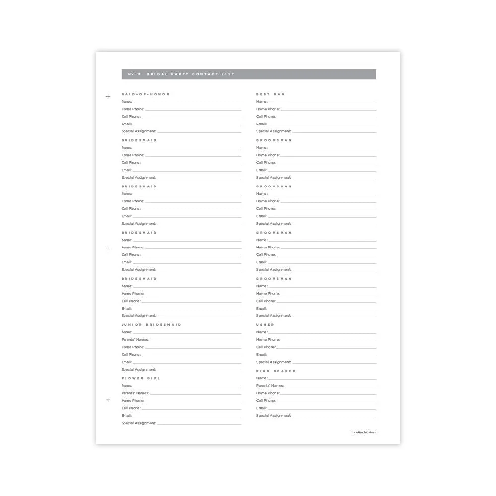 Wedding Planning Pages Pdf Download