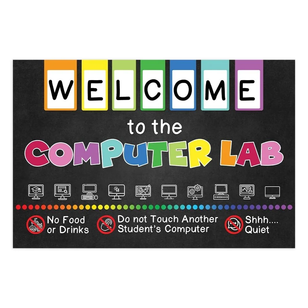 Welcome To The Computer Lab Poster Classroom Decor Computer Shortcuts Computer Science Classroom Rules Teacher Technology School Counselor Welcome To The Computer Lab Poster Classroom Decor Computer Shortcuts Computer Science Classroom Rules Teacher Technology School Counselor