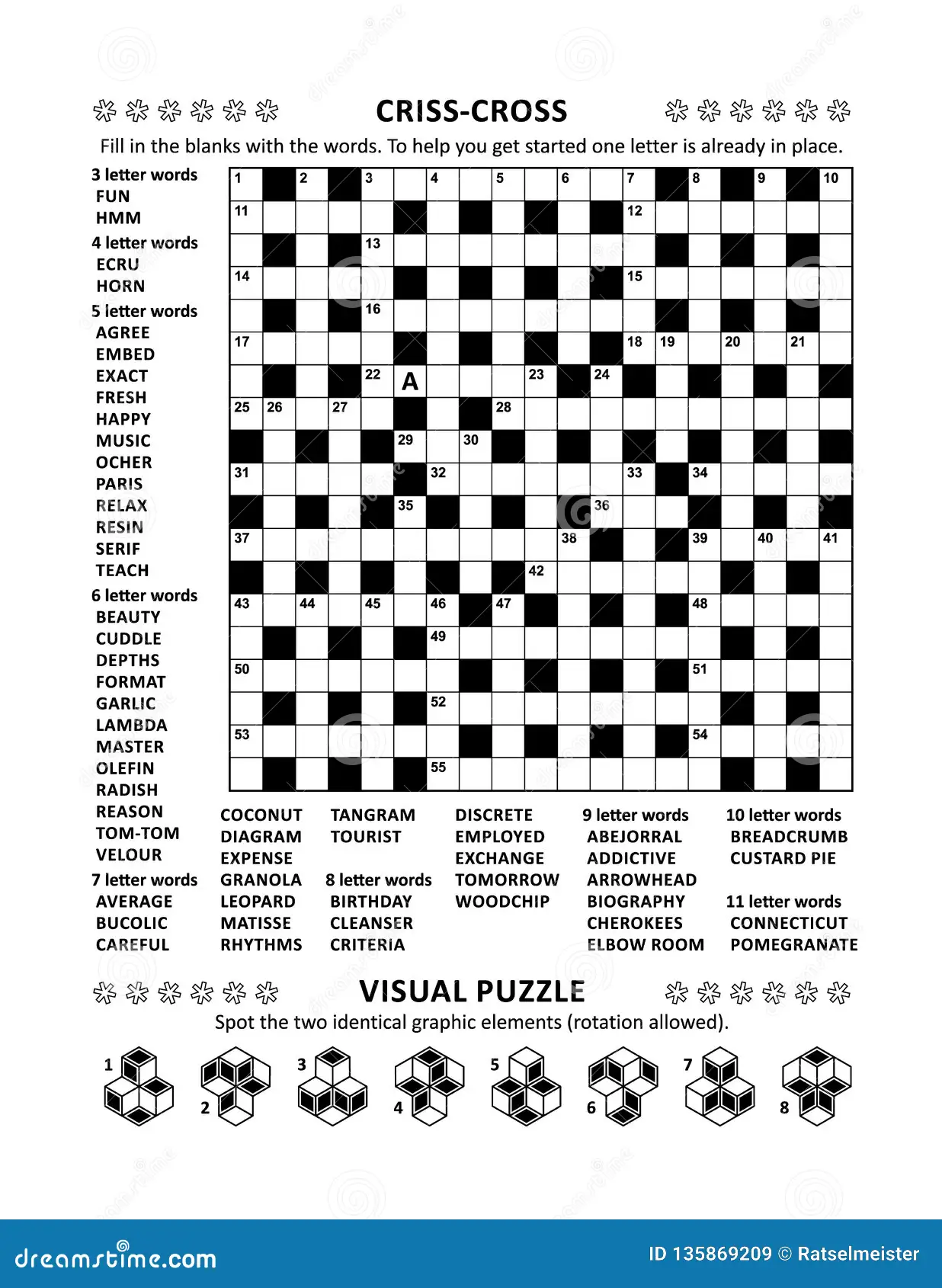 Word Fill Puzzles Printable Word Fill Puzzles Printable