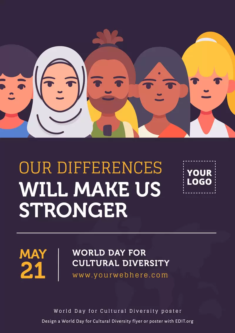 World Day Cultural Diversity Templates World Day Cultural Diversity Templates